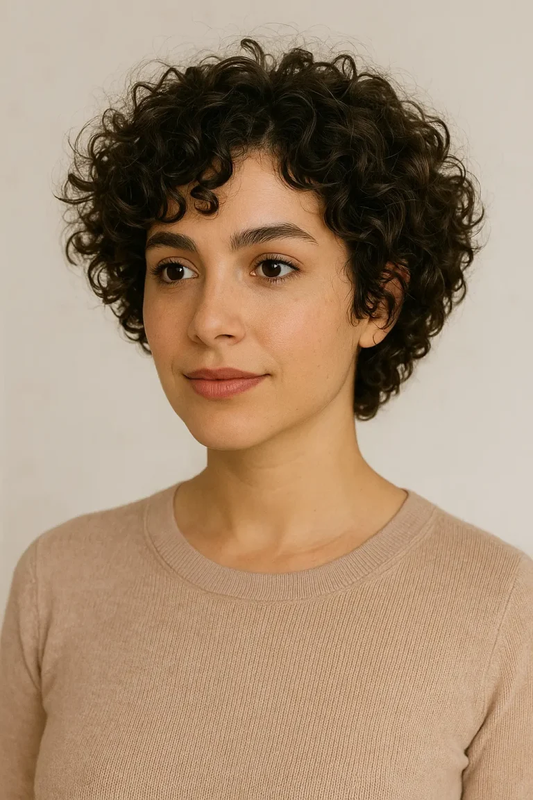 45 Cute and Stylish Hairstyles for Short Curly Hair