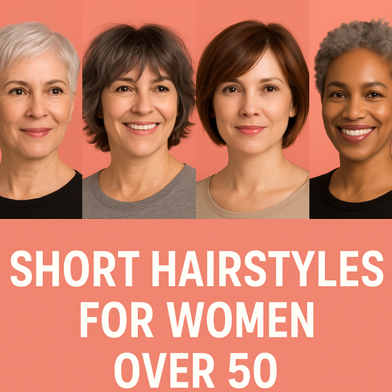 Short Hairstyles for Women Over 50: Timeless Cuts That Radiate Confidence